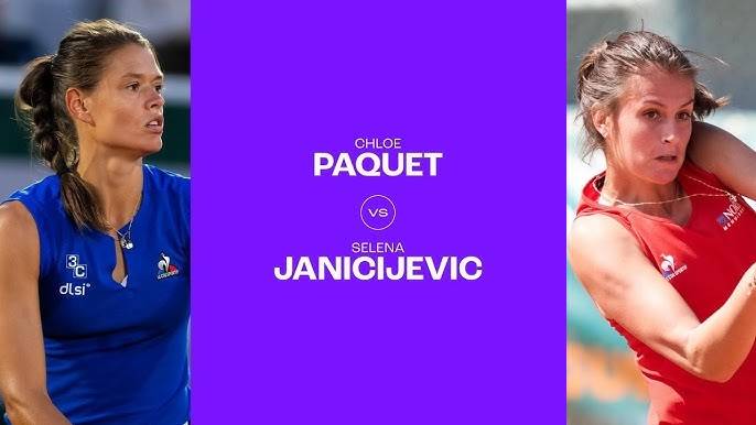 24.07.2024. Хлоэ Паке - Селена Жанисиевич. WTA Lasi. Chloe Paquet - Selena Janicijevic
