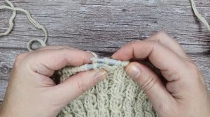 Вязание жгутика  на спицах.