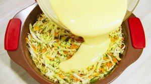 ПИРОГ из КАПУСТЫ за 2 минуты.