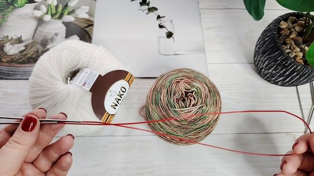 СП "Носочная коробочка - 5" с Еленой Велиной. Конкурс Рюшечный май. Носочки цветущая груша.