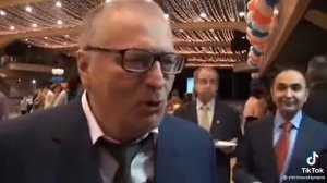 Жириновский говорит на турецком языке