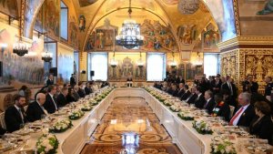 В Кремле прошел прием в честь глав стран, приглашенных на День Победы