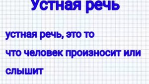 русский язык 1 класс.Урок ✓1 устная и письменная речь