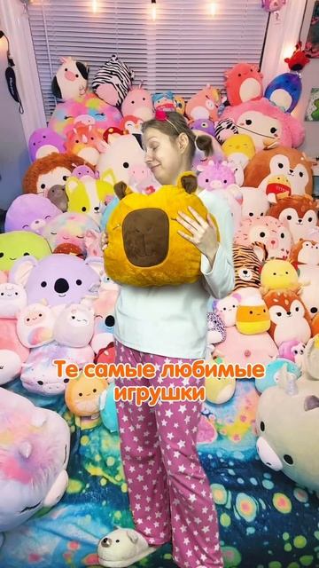 🦝 Те самые любимые игрушки у нас с сестрой – капибара