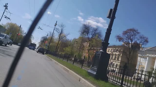 Велопрогулка. 9 мая 2025. Большой пр. ВО. от 1-й линии до Наличной ул.