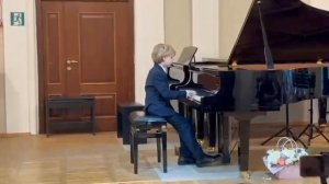 Сергий Пунанов, 8 лет, "Как к берёзе дуб прислонился", русская народная песня