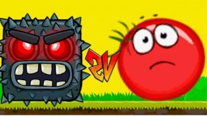 Красный Шарик,  красный Несносный Шарик,  Красныч Игра.  мультики для детей.  Красный колобок