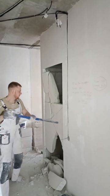 Новый проем #ремонт #reels смотреть онлайн