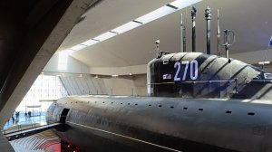 Новейший морской музей в Кронштадте.