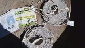 Переделываем грядки в теплице. Купили греющие ленты для обогрева грунта.