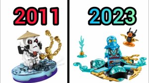 Все спиннеры Лего Ниндзяго [2011 - 2023].