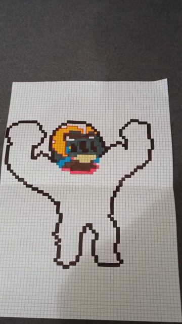 КАК НАРИСОВАТЬ ЭЛЬ КВОТЕРБЕКА ПО КЛЕТОЧКАМ смотреть онлайн