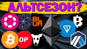 🚀 Альтсезон уже здесь? Разбор монет: BTC ETH OP ARB DOT ATOM TON BLUM BLUR DOGS