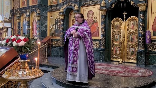 Свет Христов просвещает всех. Проповедь о. Константин?