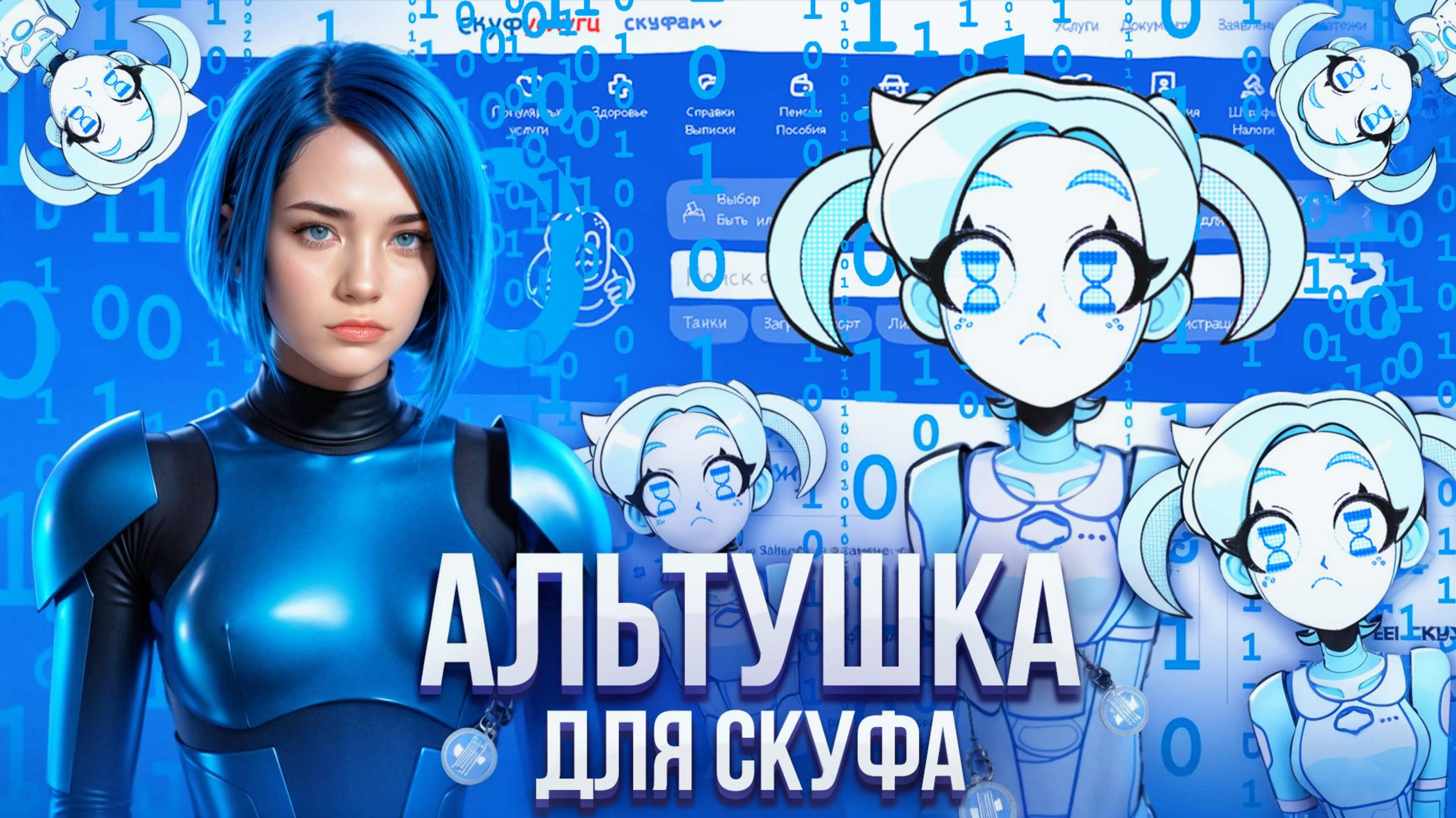 БАГНУЛАСЬ РОБО-АЛИСА ► Альтушка для скуфа #15