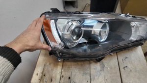 ОБЗОР ФАР на Mitsubishi Lancer X