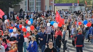 Бессмертный полк прошёл по Белово,