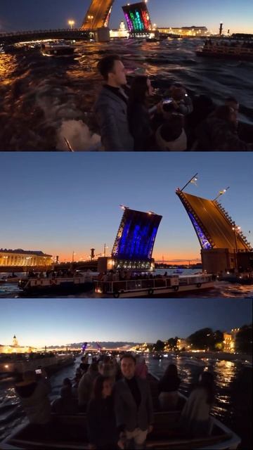 Питер, белые ночи, развод мостов! #sheveles #travel #питер #белы смотреть онлайн