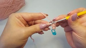 #21.Как вязать крючком. Как набрать начальную петлю, воздушные петли. Как вязать столбик без накида