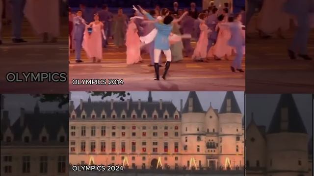 Два разных мира, Олимпиада 2014 в России & "олимпиада" 2024 во Франции...