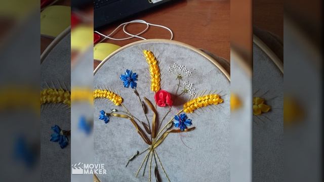 Как вышивала букет на подушке#como se bordo el buque del cojín смотреть онлайн