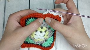 Мотив "Весенняя сказка" крючком. Мастер-класс 🧶🧶🧶