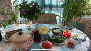 Влог🏡Празднуем День Победы!🇷🇺💐🎇Жарим шашлыки🍖стол🥗море🌊мой двор🌳🌷