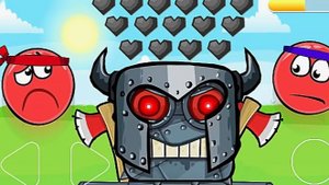 Красный Шарик,  красный Несносный Шарик,  Красныч Игра.  мультики для детей.  Красный колобок