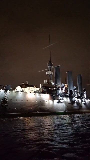 #Крейсер #Аврора вид с воды. Санкт-Петербург. #крейсера? смотреть онлайн