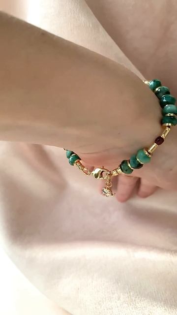 Браслет "Индия" из Изумруда. смотреть онлайн