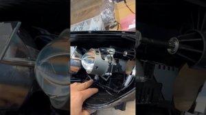 KIA Carnival 2019 замена на светодиодные линзы MTF Cyberlgiht 3"