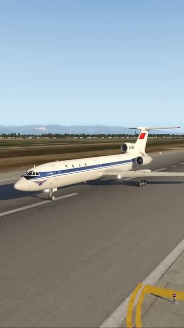 Взлет #ту154м в аэропорту города #chengdu #китай #china звук дв? смотреть онлайн