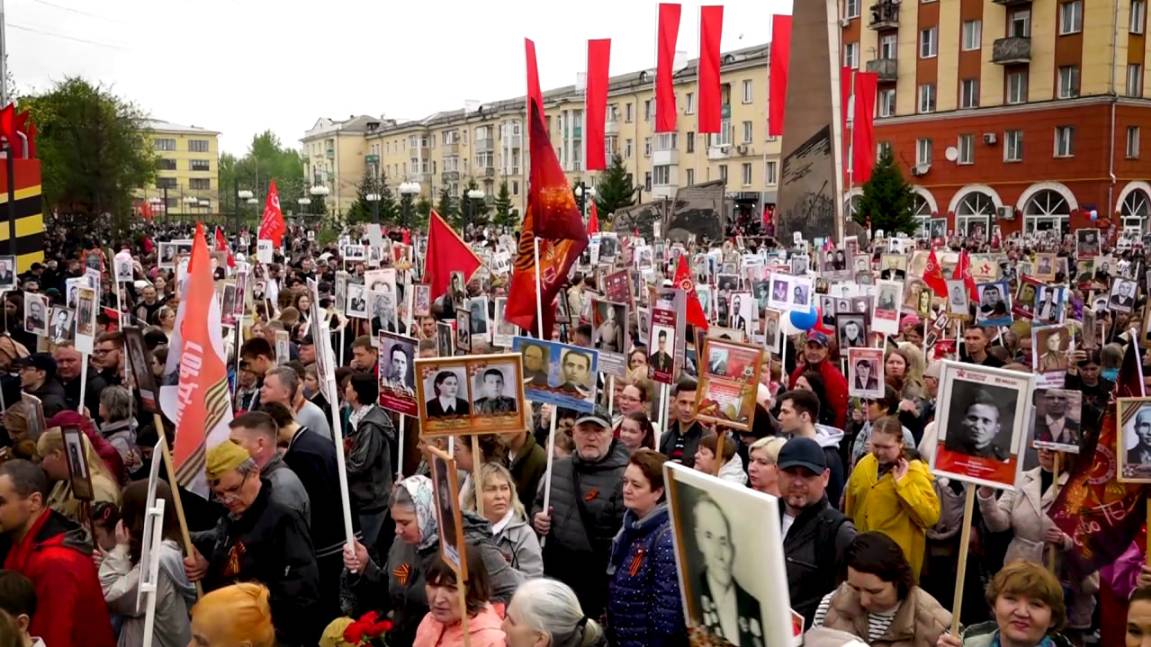 В КРАСНОЯРСКЕ ПРОШЛА АКЦИЯ «БЕССМЕРТНЫЙ ПОЛК»