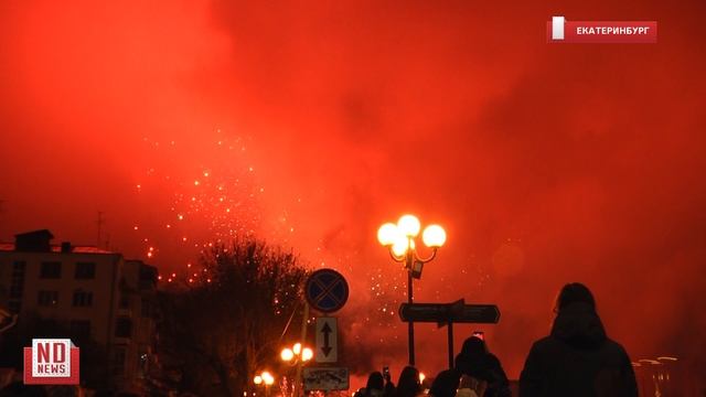 Праздничный салют на 9 мая