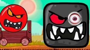 Красный Шарик,  красный Несносный Шарик,  Красныч Игра.  мультики для детей.  Красный колобок