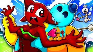 Doey the Doughman Fall in Love with Mroona?! #sprunki #Спрунки