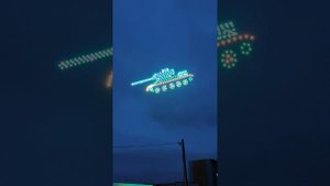 Шоу дронов на 9 мая 2025 поселок Ола Магаданская область