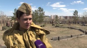 Реконструкторы показали бой Одесской наступательной операции