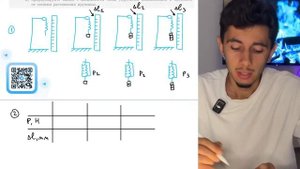 Используя штатив с муфтой и лапкой, пружину, динамометр с пределом измерения 5 H, линейку - №20413