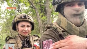 Бойцы 247 ДШБ поздравили ставропольцев с 80-летием Великой Победы