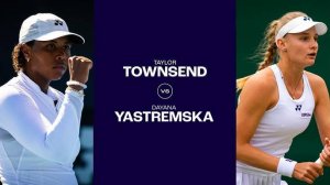 06.08.2024. Даяна Ястремская - Тейлор Таунсенд. WTA Toronto. Dayana Yastremska - Taylor Townsend