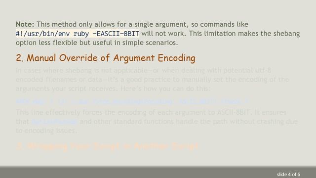 How to Change a Ruby Script's Default String Encoding at Runtime inside the Script