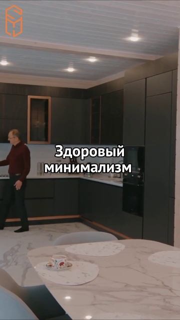 Кухня в доме из клееного бруса.  домизклееногобруса