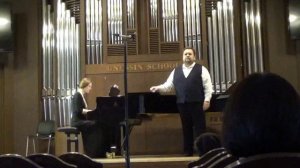 К. Листов - "В землянке"
Олег ПОЛПУДИН, тенор 
Ольга ВОРОБЬЁВА, фортепиано