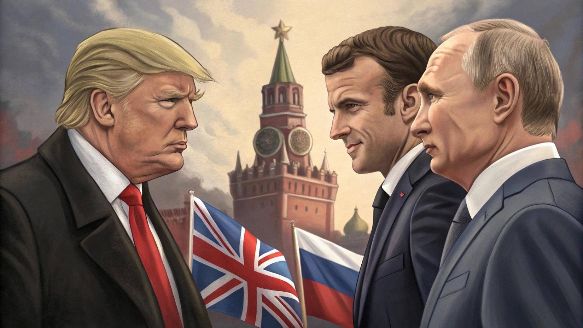 СРОЧНО | Шок! Трамп одобрил план Макрона-Стармера, но Москва сказала «Нет»