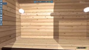 Баня модель КАПСУЛА с ДУШЕВОЙ