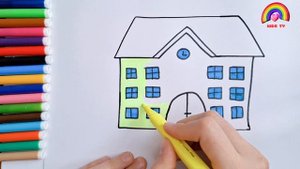 Как Нарисовать 🏫Школу для Школьников | Как Нарисовать Школу для Школьников