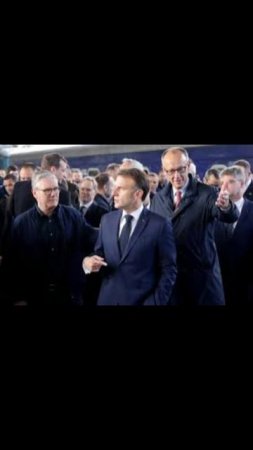 Макрон, Стармер, Мерц и Туск прибыли в Киев