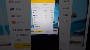 Курс бата в Таиланде . Как считать?