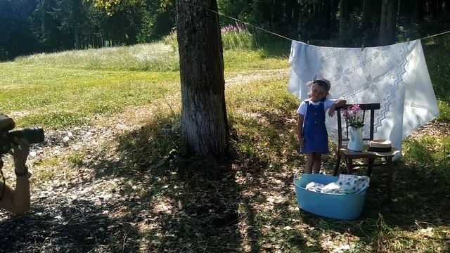 Первая фотосессия Полины | Большая стирка смотреть онлайн